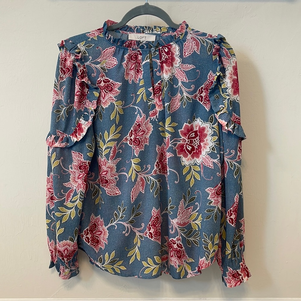 LOFT blouse XS